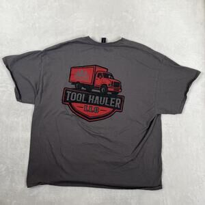 Mac Tools Tool Hauler T-Shirt Mens 2XL Gray Truck Graphic LLC Workwear Tee